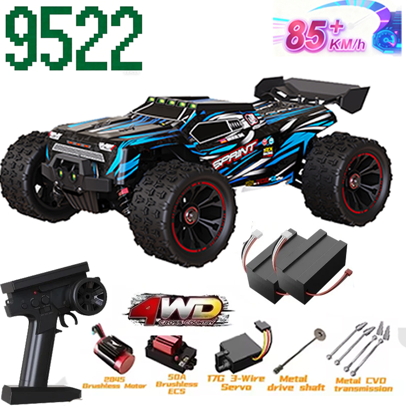 Rc Drift Car Brushless - MJX 9522PRO 85KM/J Mobil RC Kecepatan