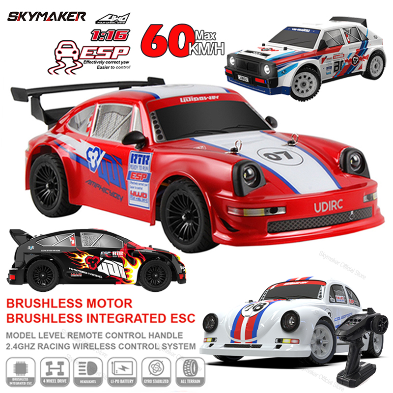 Rc Drift Car Brushless - Mobil balap RC 1/16 UD1604 UD1603