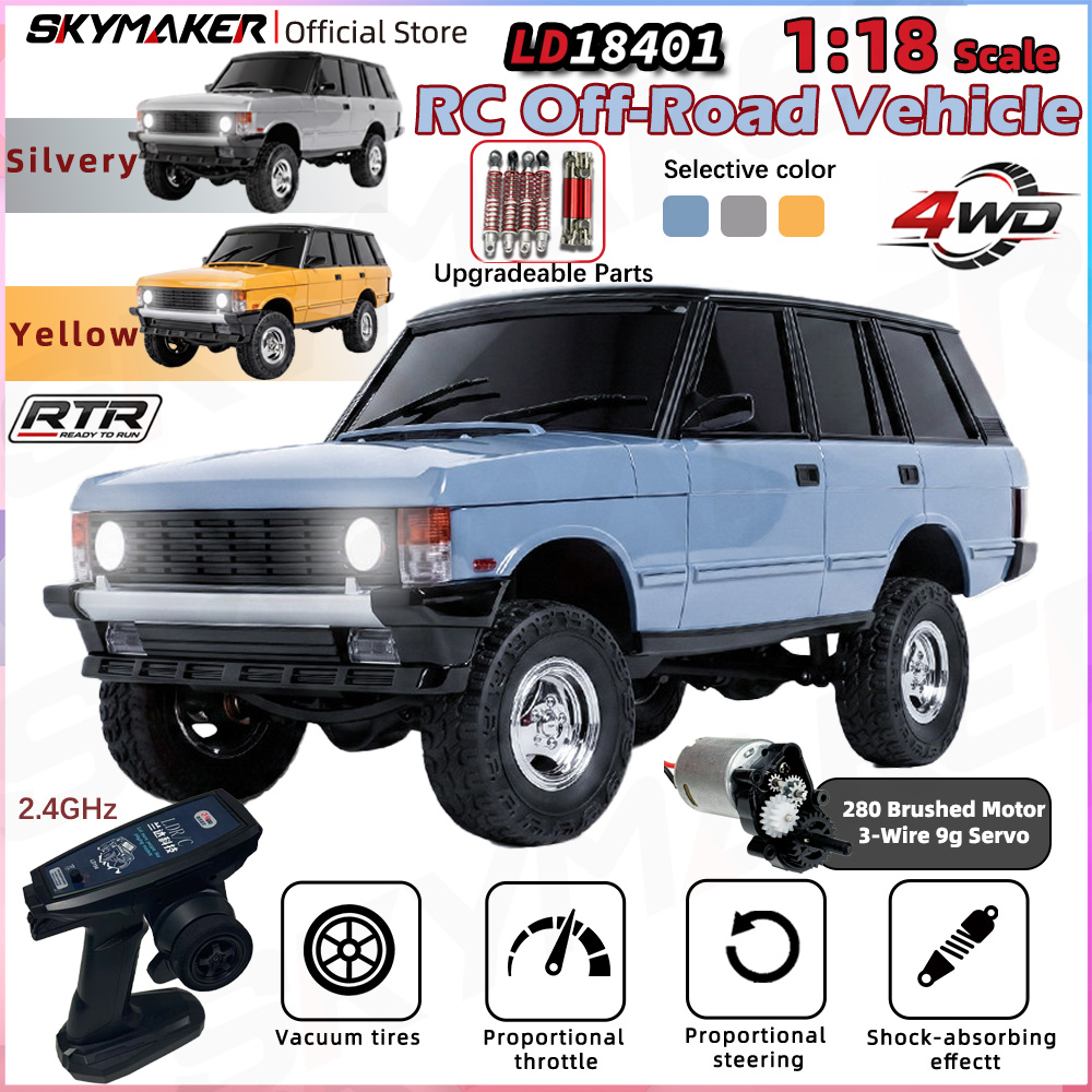 Rc Hobby Pro - LDRC LD18401 1/18 Mobil RC 4WD