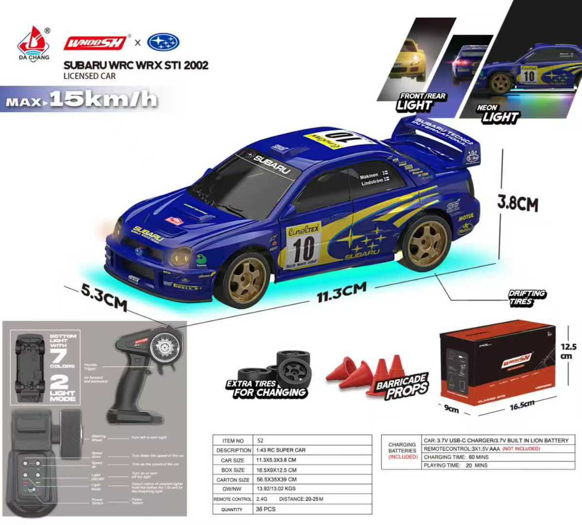 Rc Hobby Desk - Mobil Drift RC Mini QNM Baru