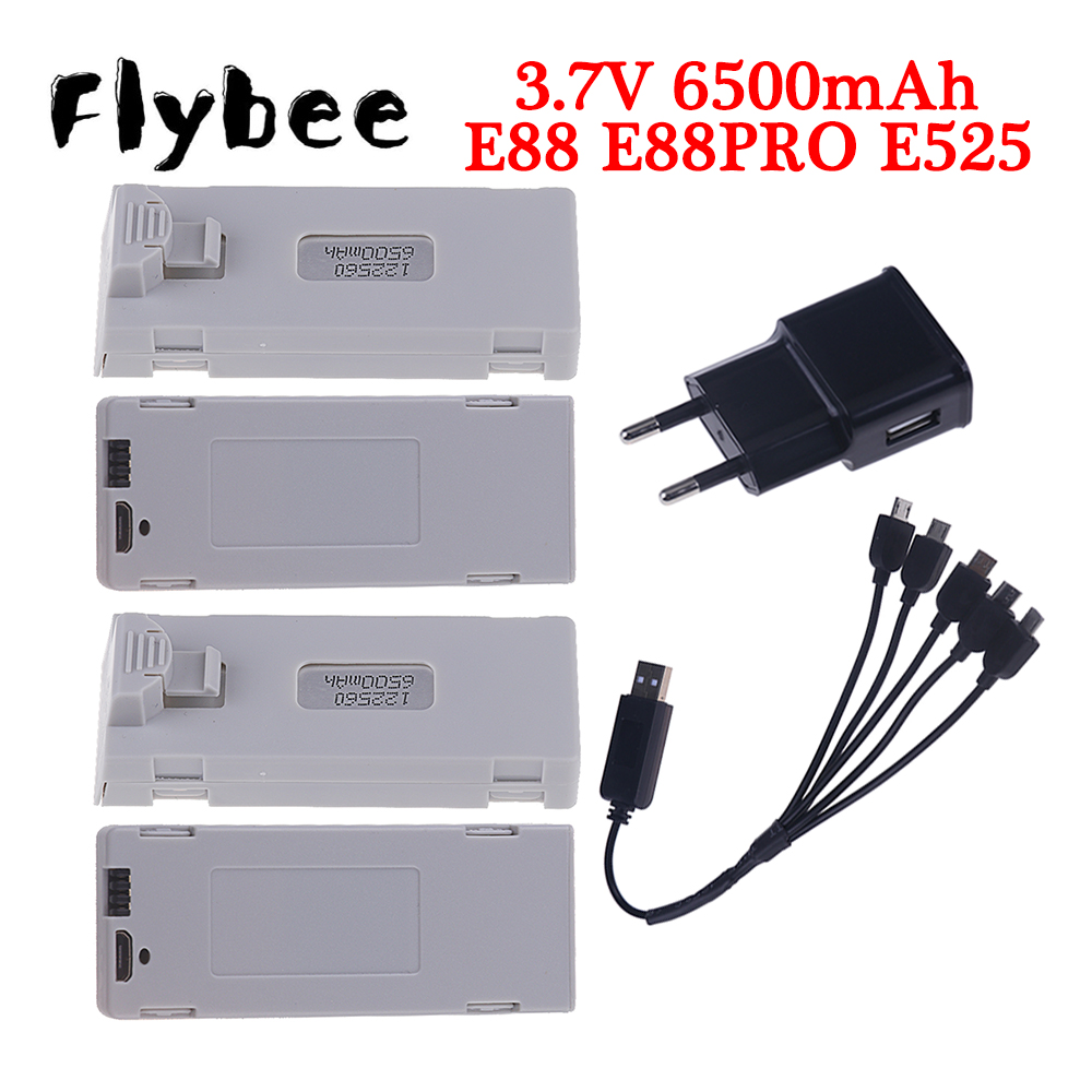 Rc Hobby Drone - Baterai Lipo 3.7V 6500mAh baterai Lipo