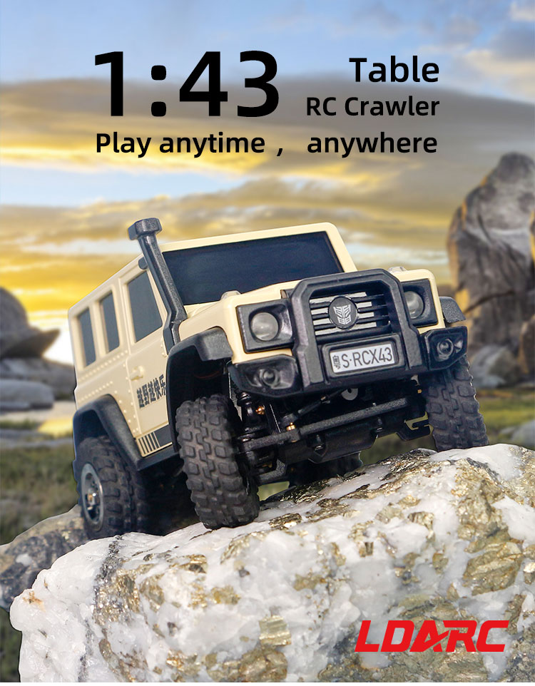 Rc Hobby Pro - LDARC X43 1:43 Simulasi Mobil RC