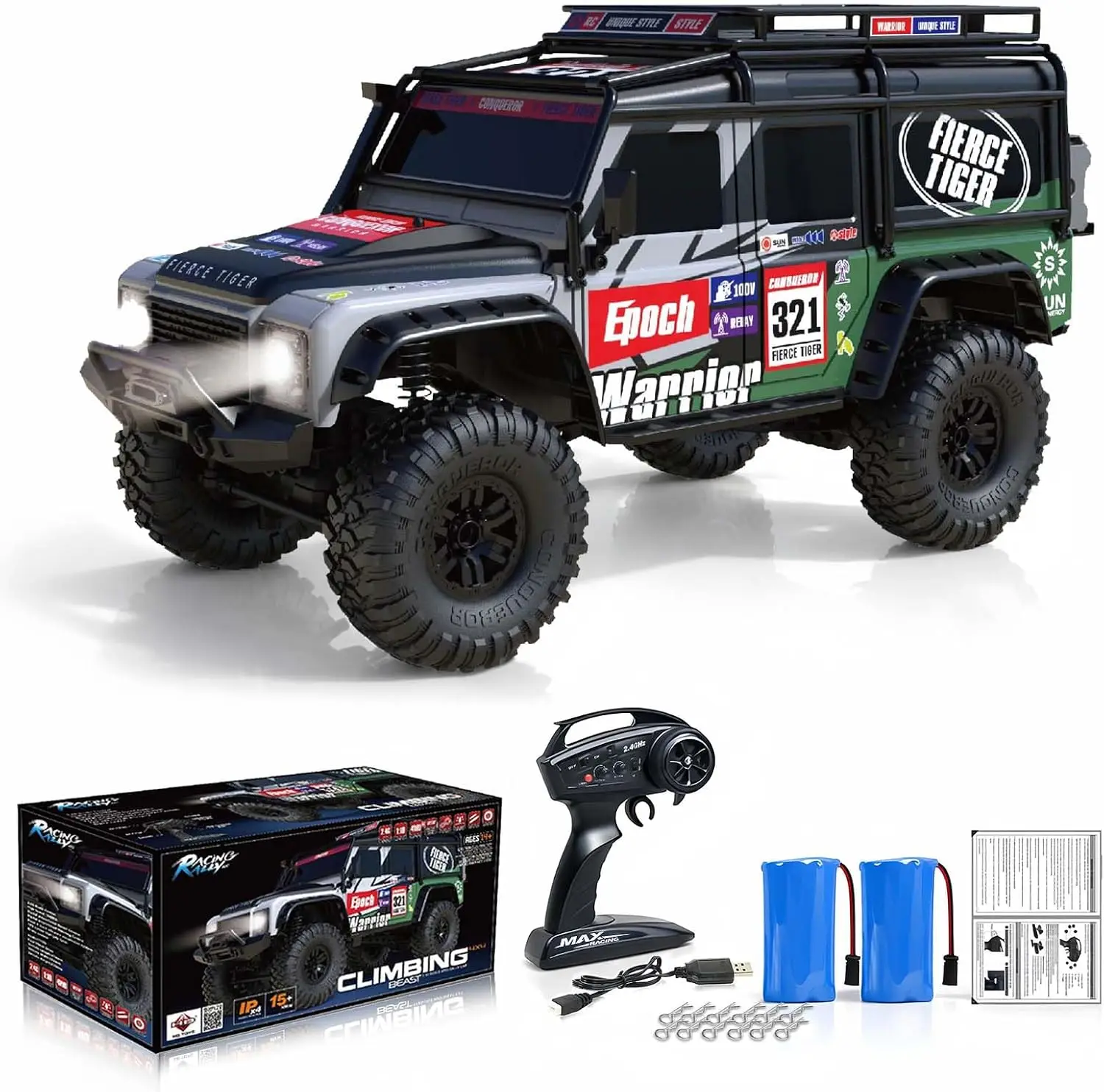 Rc Hobby Grade Crawler - Mobil RC Crawler Skala 1/10 RTR