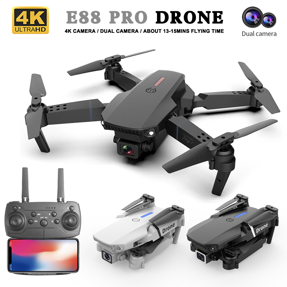 Drone Mini RC E88 2026 Quadcop - Eachine Drone E58 ulasan dan harga