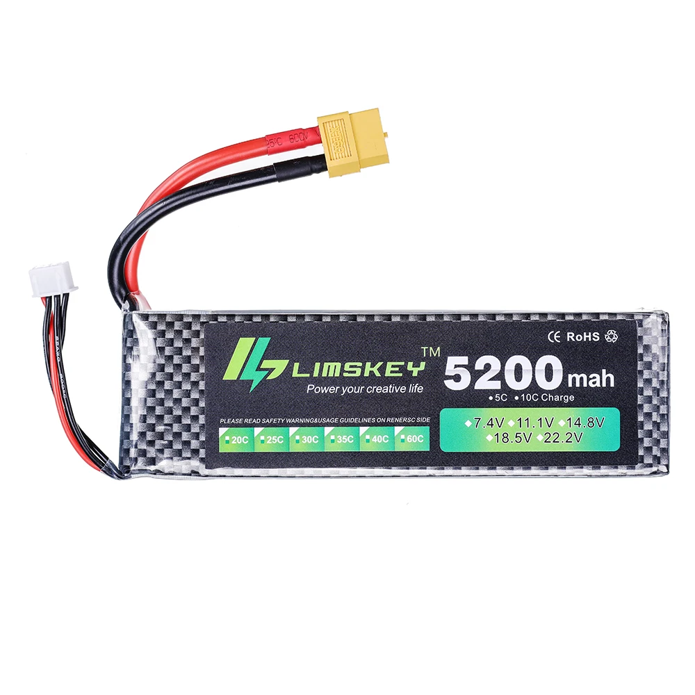 Baterai Limskey Power 7.4V 520 - Rc Hobby Drone ulasan dan harga