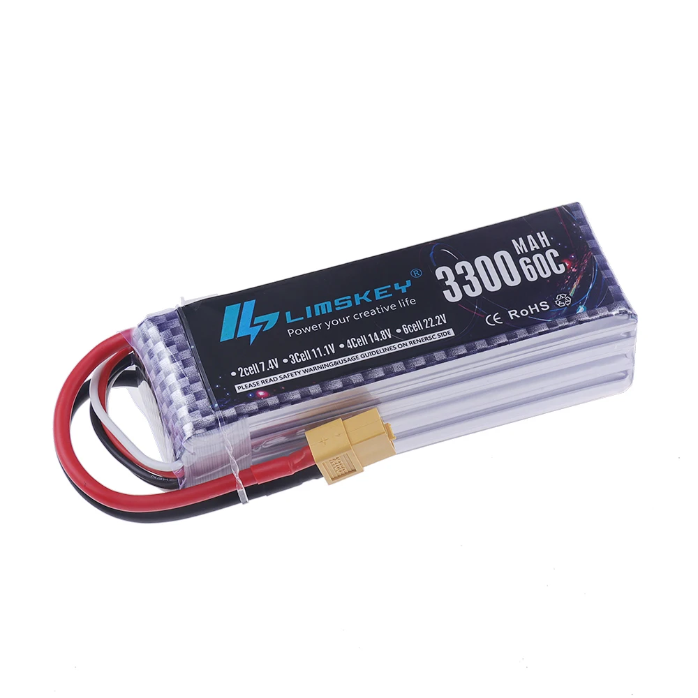 Baterai LiPo 4S 14.8V 3300mAh  - Rc Hobby Drone ulasan dan harga