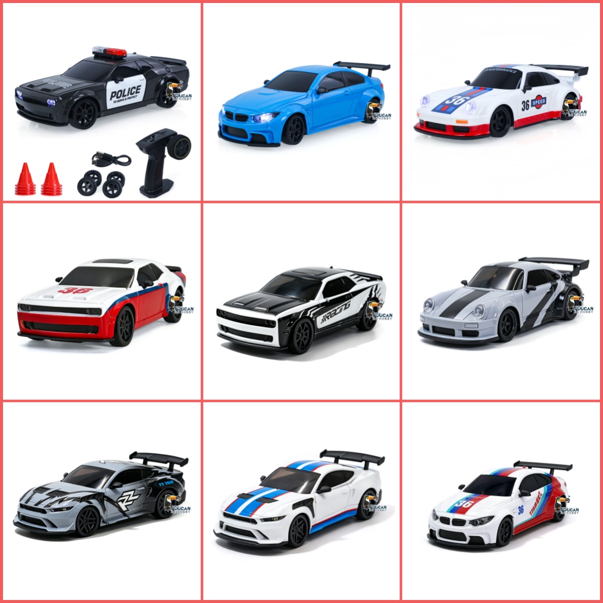 Mobil Drift RC 1/36 Baru 3611  - Rc Hobby France ulasan dan harga