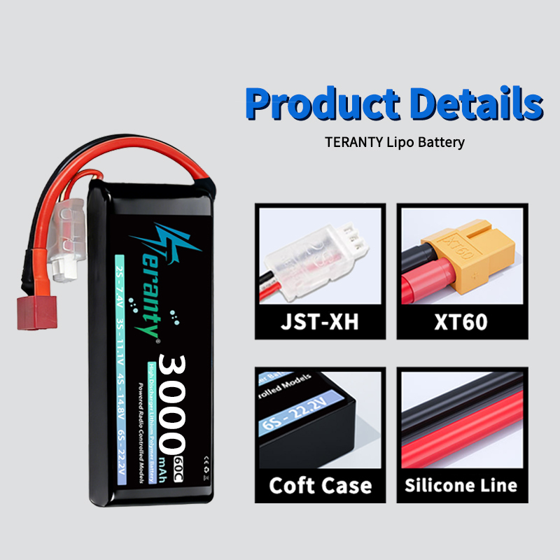 TERANTY 2S 3000mAh Baterai Lip - Rc Hobby Drone ulasan dan harga