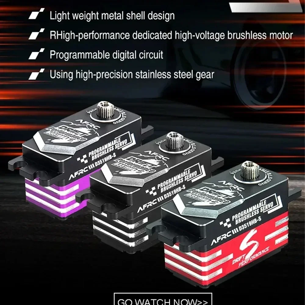 D3519HB-S Servo Tanpa Sikat HV - Rc Drift Car Brushless ulasan dan harga