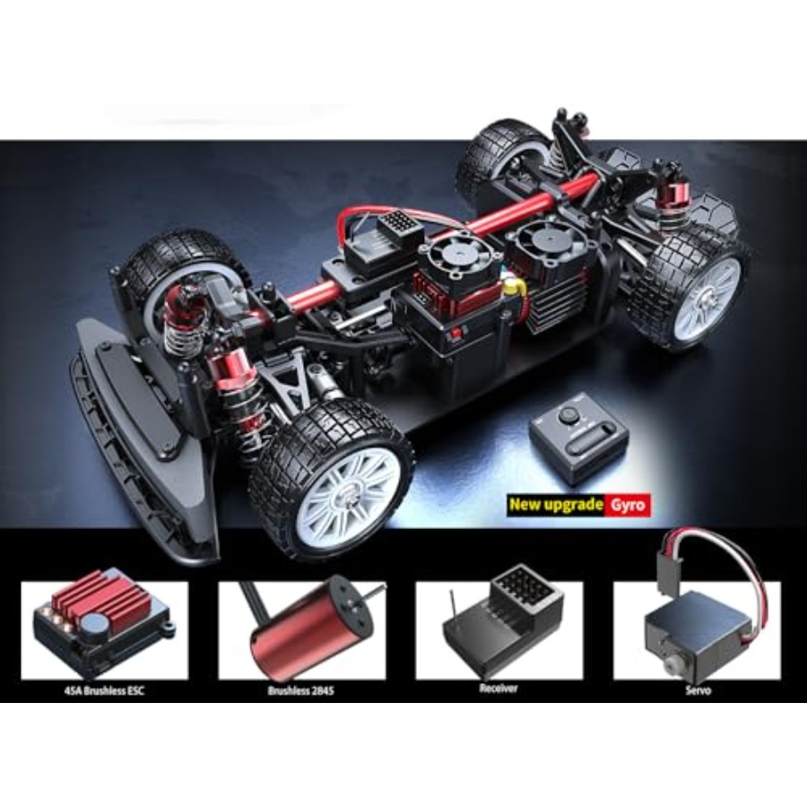 Mobil RC drift segala medan un - Rc Drift Car Brushless ulasan dan harga