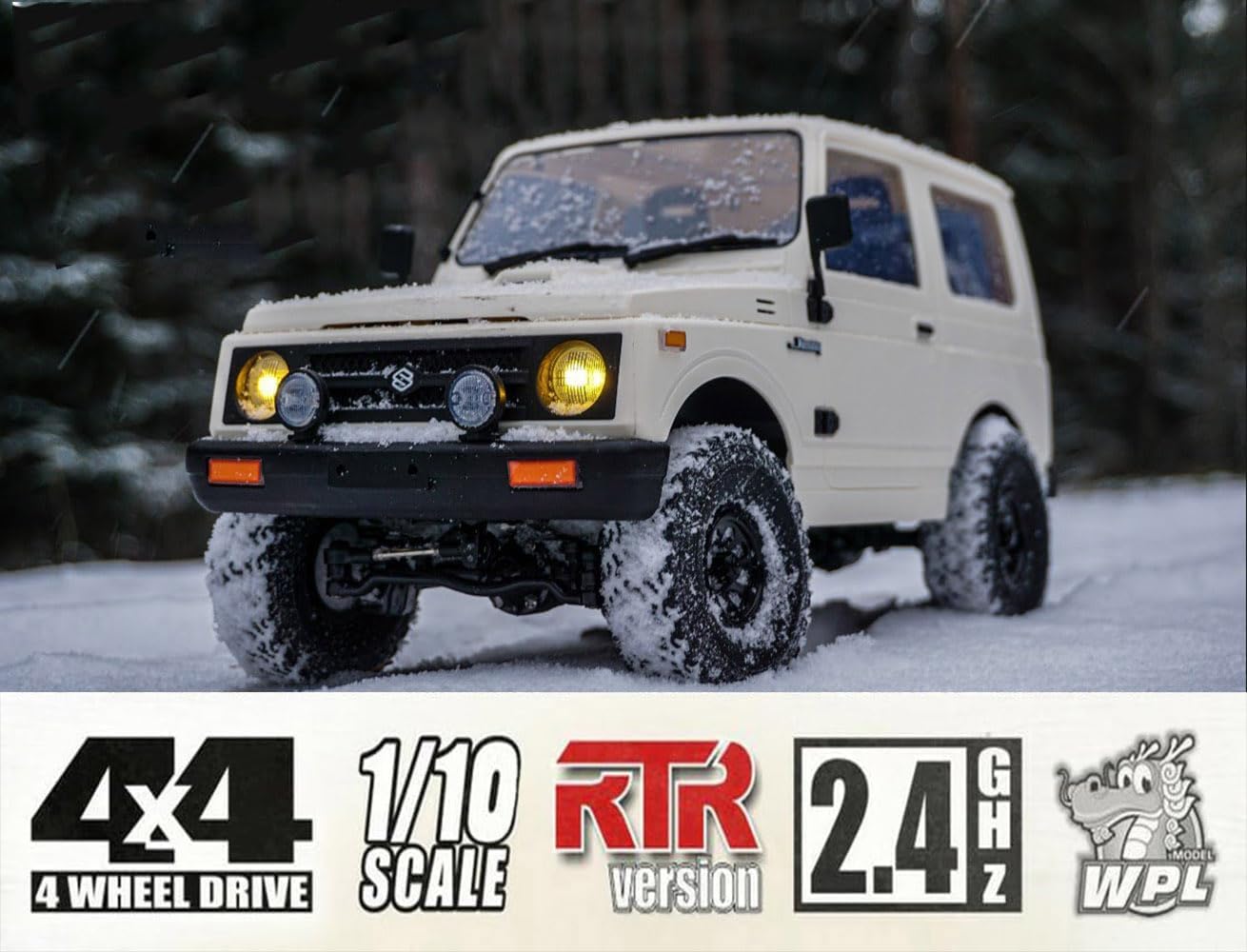 Mobil RC Skala 1/10 4x4 Off-Ro - Rc Hobby Grade Crawler ulasan dan harga