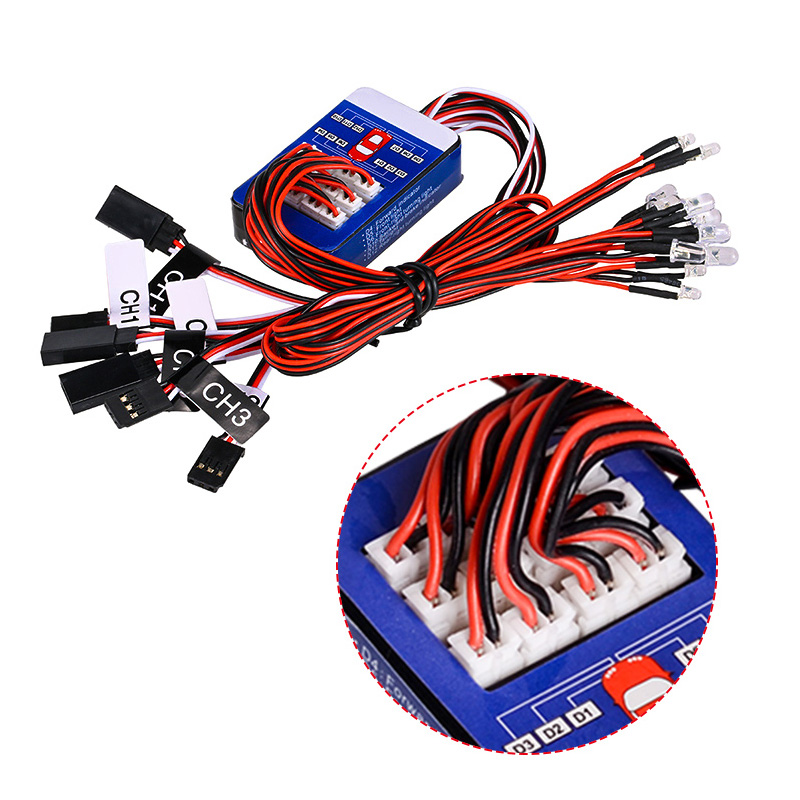 Kit Sistem Lampu LED Mobil RC  - Rc Hobby France ulasan dan harga