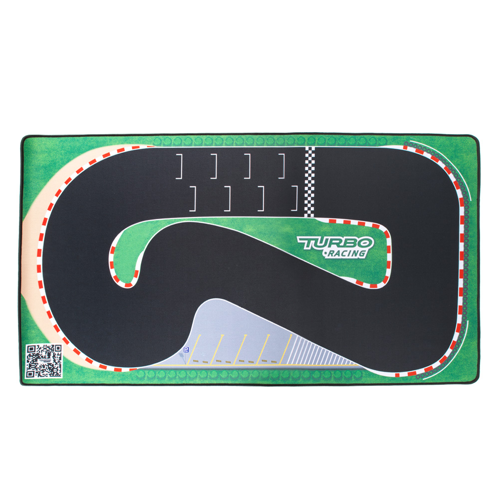 Tikar karet balap Turbo portab - Rc Hobby Desk ulasan dan harga