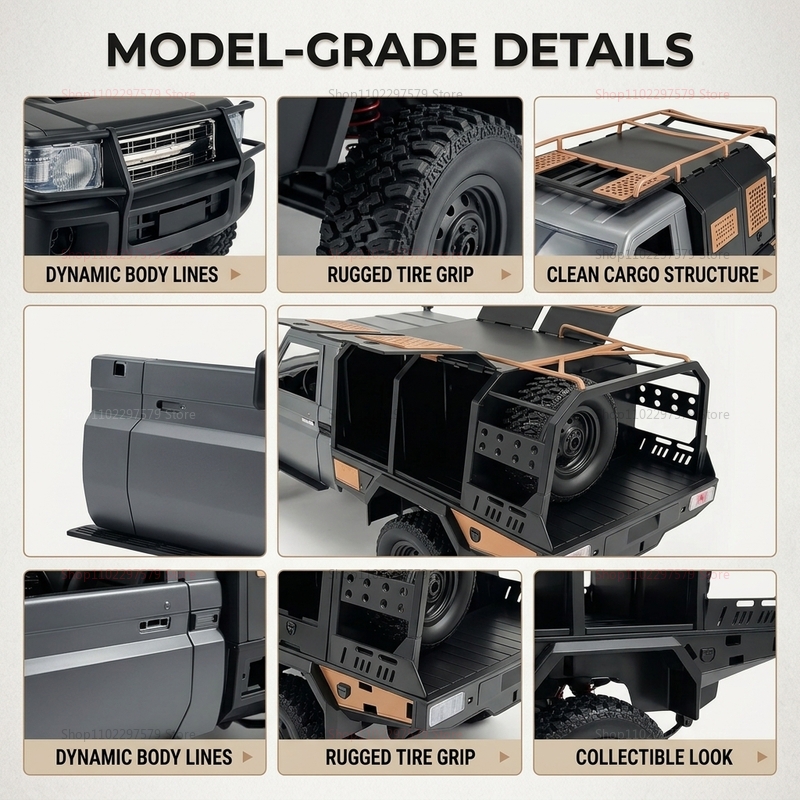 1:12 MN82S 4WD RC Truk Pikap O - Rc Hobby Grade Cars ulasan dan harga