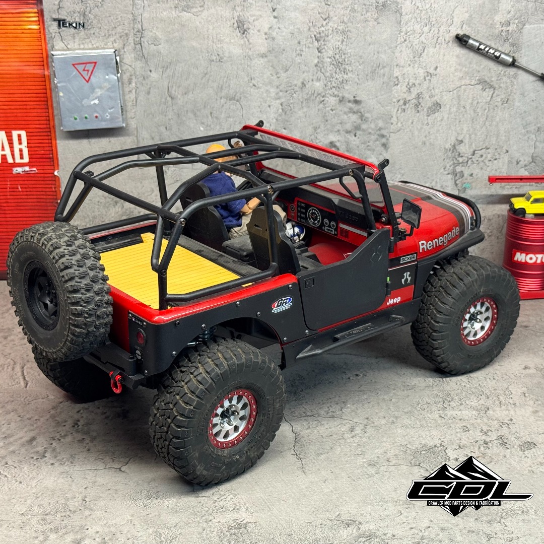 Set Bumper Belakang Logam Kust - Rc Hobby Grade Crawler ulasan dan harga