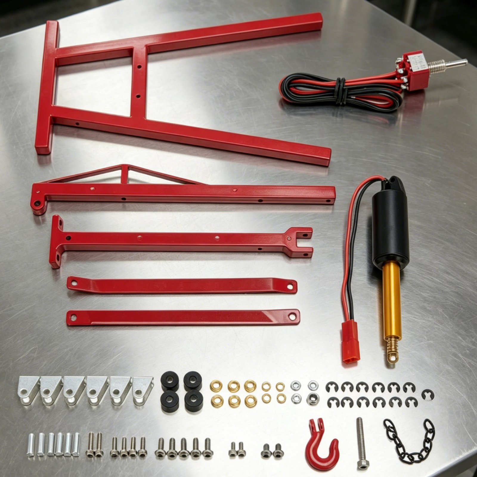 Set Garasi Skala 1/10, Perleng - Rc Hobby Garage ulasan dan harga