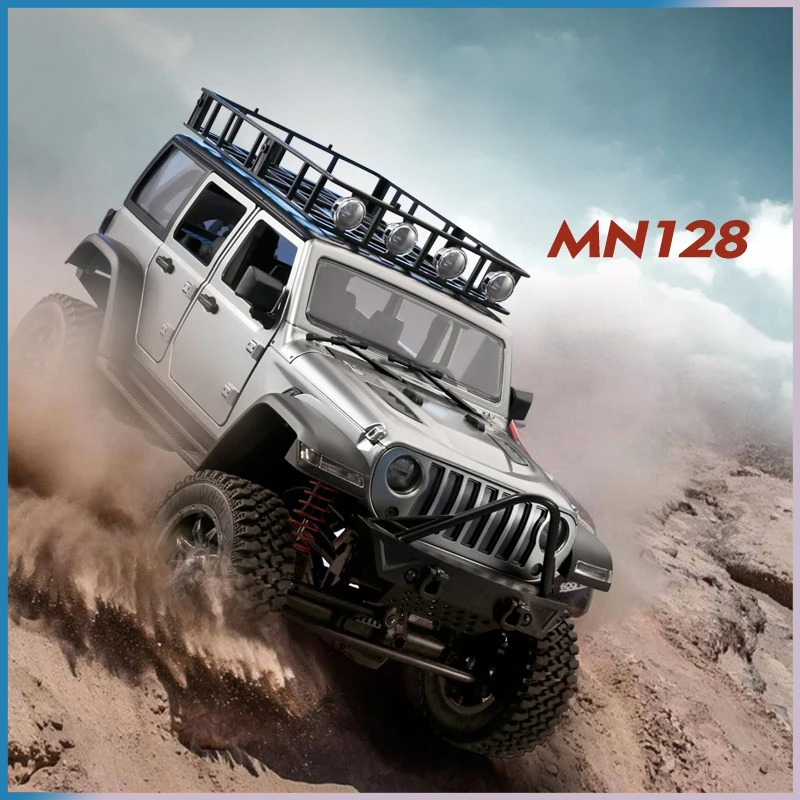 Mobil RC Crawler 4x4 MN128 2.4 - Rc Hobby Grade Cars ulasan dan harga