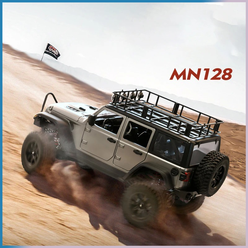 Mobil RC Crawler 4x4 MN128 2.4 - Rc Hobby Grade Cars ulasan dan harga