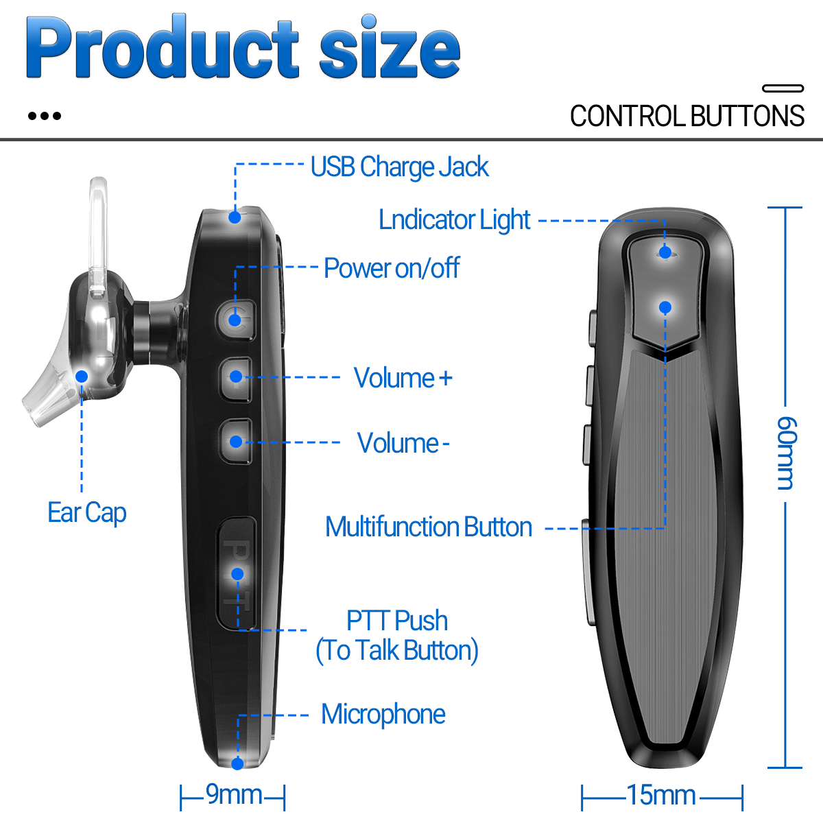 Headset Nirkabel BT-E1 Bluetoo - Rc Drift Car Brushless ulasan dan harga